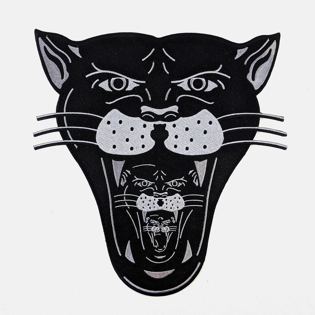 Badaboöm Studio Infinity Panther Large Back Patch Pins & Patches 1 Badaboöm Studio Infinity Panther Large Back Patch Pins & Patches