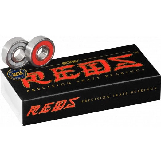 Quad Republic Skate Company Bones® REDS® Bearings 8mm/7mm 16 Pack 1 Quad Republic Skate Company Bones® REDS® Bearings 8mm/7mm 16 Pack