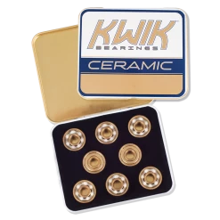 Quad Republic Skate Company KwiK Ceramic Bearings (Set Of 16)