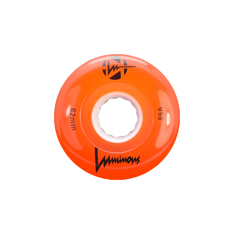 Quad Republic Skate Company Outdoor Wheels Luminous Light Up Wheels 85A -4pk 3 Quad Republic Skate Company Outdoor Wheels Luminous Light Up Wheels 85A -4pk