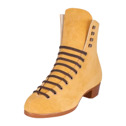 Boots Riedell 135 Black And Tan - Boot Only- Custom Order
