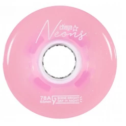 Chaya - Neons - Pink - LED Outdoor Wheels 4pk
