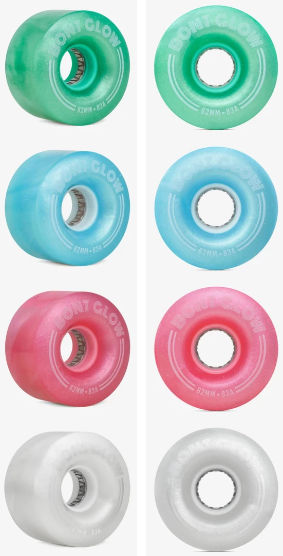 Quad Republic Skate Company Bont Glow Light Up Wheels Outdoor Wheels 5 Quad Republic Skate Company Bont Glow Light Up Wheels Outdoor Wheels