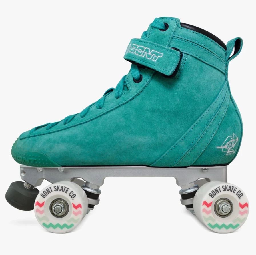 Recreational Skates Bont - ParkStar Pastel Roller Skates - Teal - 78A Wheels 1 Recreational Skates Bont - ParkStar Pastel Roller Skates - Teal - 78A Wheels