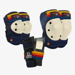 Triple8 Pad Sets Triple 8 - Saver Series 3-Pack - Pacific Beach Color Collection