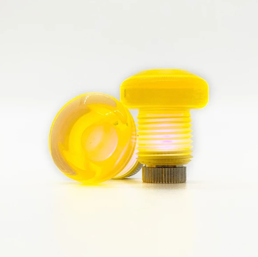 Quad Republic Skate Company Jammerz Toe Plugs -Light Up 5/8th 14 Quad Republic Skate Company Jammerz Toe Plugs -Light Up 5/8th