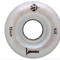 Quad Republic Skate Company Outdoor Wheels Luminous 97a 58mm