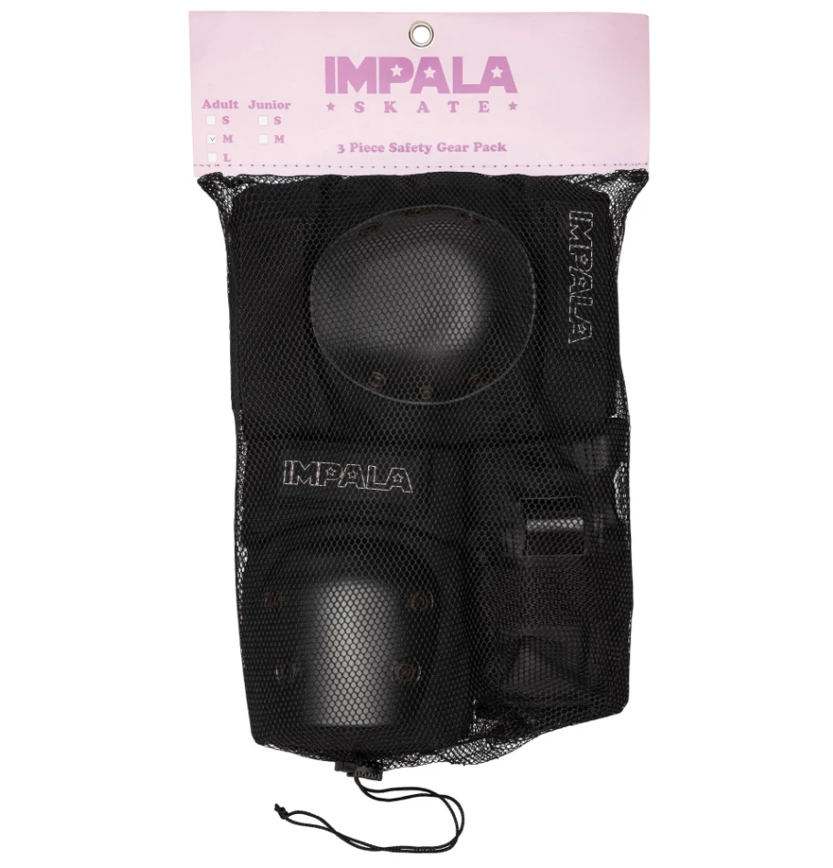 Impala Adult Protective Set - Black 1 Impala Adult Protective Set - Black