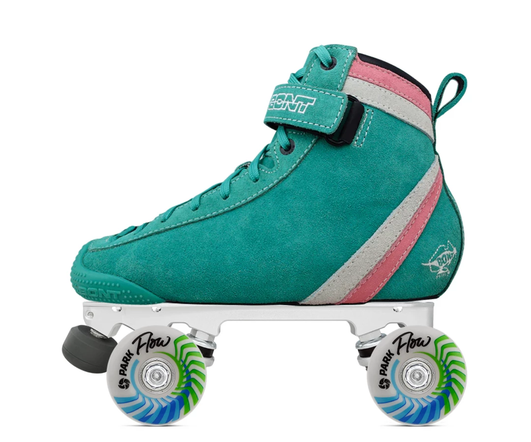 Recreational Skates Bont - ParkStar Pastel Roller Skates - Teal - 78A Wheels 2 Recreational Skates Bont - ParkStar Pastel Roller Skates - Teal - 78A Wheels
