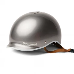 Thousand Helmets Polished Titanium Heritage Helmet