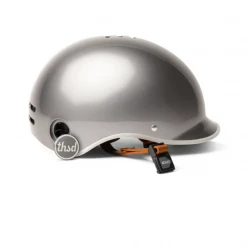 Thousand Helmets Polished Titanium Heritage Helmet
