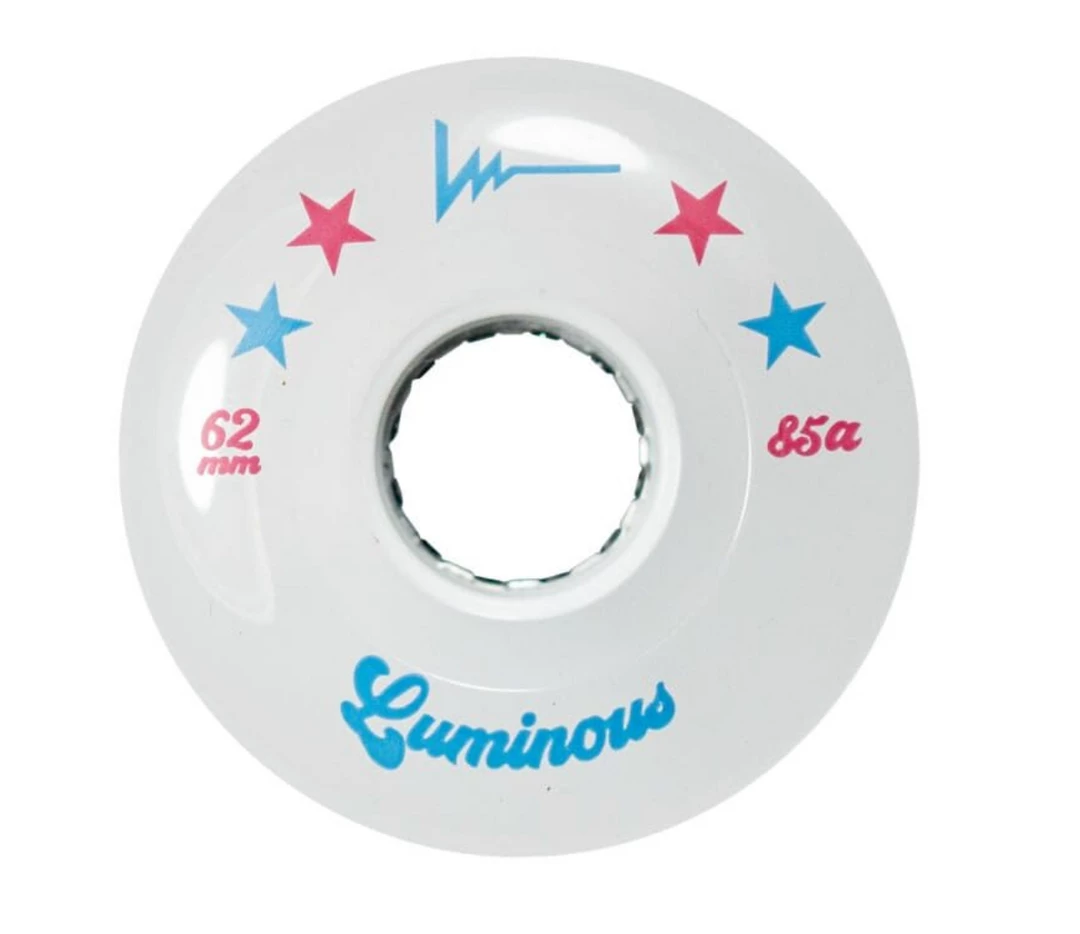 Quad Republic Skate Company Outdoor Wheels Luminous Light Up Wheels 85A -4pk 22 Quad Republic Skate Company Outdoor Wheels Luminous Light Up Wheels 85A -4pk