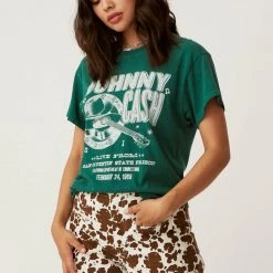 Daydreamer Johnny Cash - Live '69 Tour Tee Tops