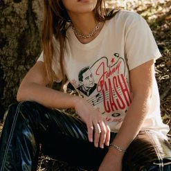 Daydreamer Johnny Cash - Walk The Line Tour Tee Tops