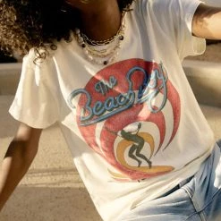 Daydreamer Beach Boys 1983 Tour Tee Tops