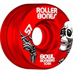 Quad Republic Skate Company Rollerbones Bowl Bombers Wheels 8pk Red