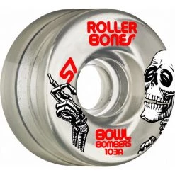 Quad Republic Skate Company Rollerbones Bowl Bombers Wheels 8pk Clear Park Wheels