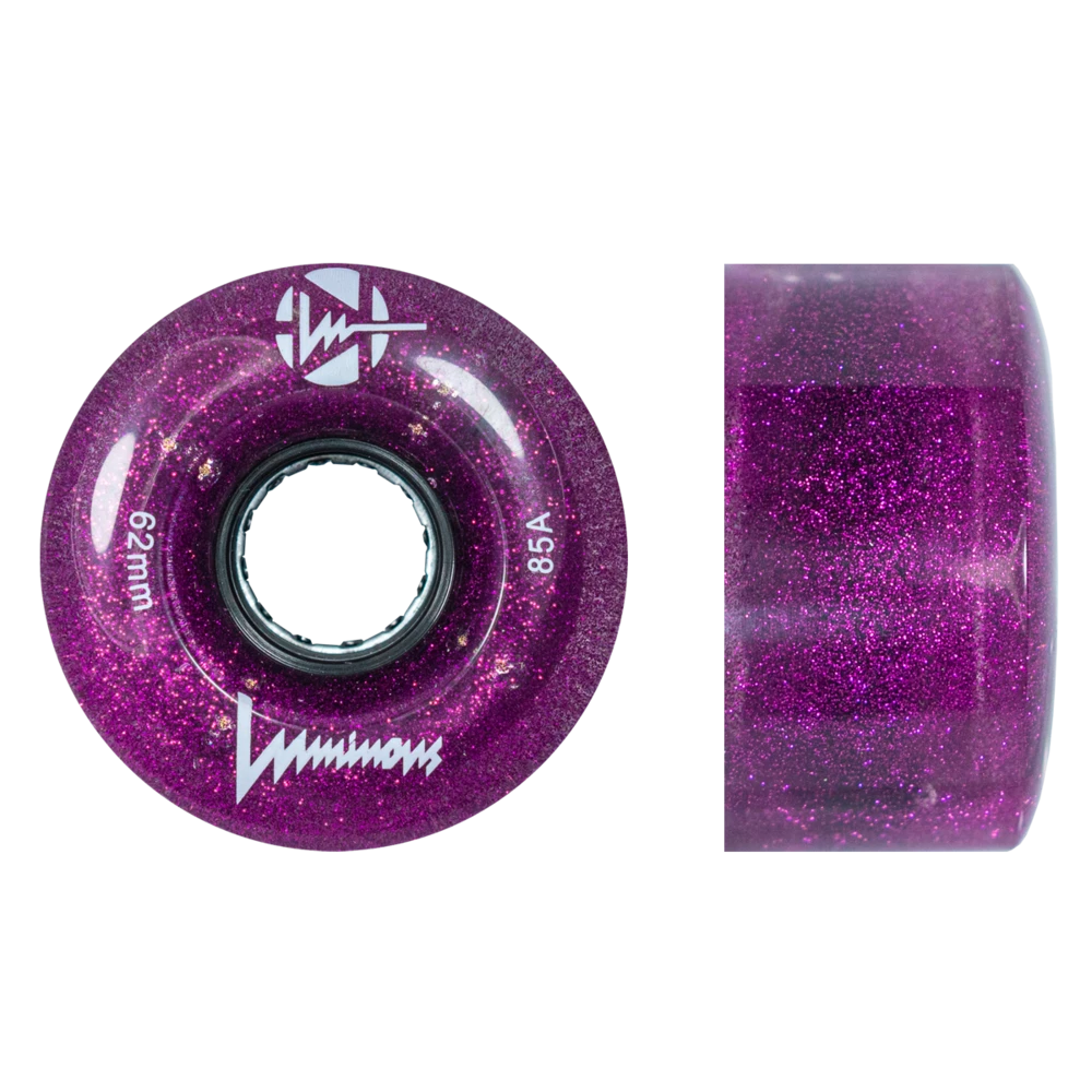 Quad Republic Skate Company Outdoor Wheels Luminous Light Up Wheels 85A -4pk 17 Quad Republic Skate Company Outdoor Wheels Luminous Light Up Wheels 85A -4pk