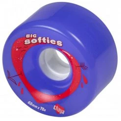 Outdoor Wheels Chaya Big Softie's Wheels - Clear Purple - 4pk