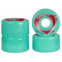 Chaya Big Softie's Wheels - Clear Teal - 4pk Outdoor Wheels