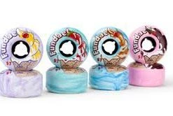 Quad Republic Skate Company Moxi Fundae Wheels 4pk Outdoor Wheels