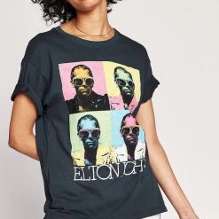 Daydreamer Tops Elton John - Pop Color Tee
