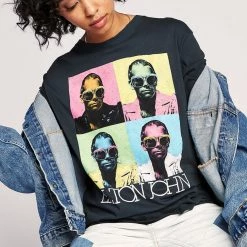 Daydreamer Tops Elton John - Pop Color Tee