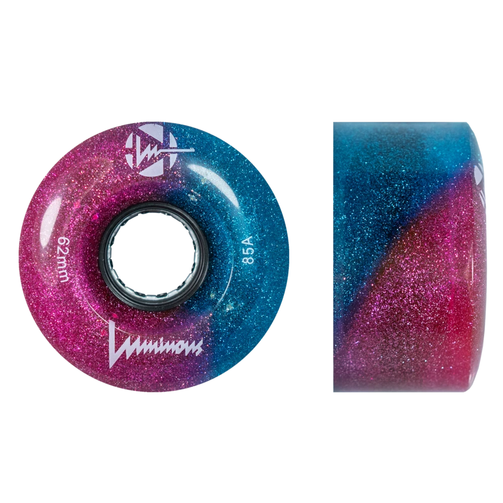 Quad Republic Skate Company Outdoor Wheels Luminous Light Up Wheels 85A -4pk 21 Quad Republic Skate Company Outdoor Wheels Luminous Light Up Wheels 85A -4pk