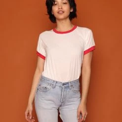 Camp Ringer Tee - Red