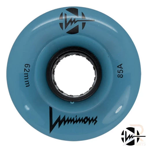 Quad Republic Skate Company Outdoor Wheels Luminous Light Up Wheels 85A -4pk 12 Quad Republic Skate Company Outdoor Wheels Luminous Light Up Wheels 85A -4pk